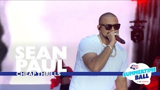 Sean Paul  Cheap Thrills Live At Capital’s Summertime Ball 2017 [upl. by Aida288]