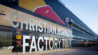 F1 Exclusive Christian Horners Red Bull Factory Tour [upl. by Anitsirt954]