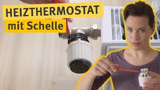 Doityourself Thermostat mit Schelle tauschen [upl. by Zara75]