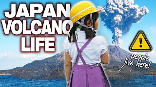 What Living on Japans MOST ACTIVE Volcano is Like  These People Are [upl. by Nosneh]