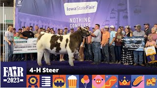 4H Steer – Fair 2023 [upl. by Galan44]