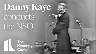 Danny Kaye hilariously conducts the National Symphony Orchestra 1962  The Kennedy Center [upl. by Maurer]