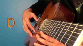 Classical Guitar Tuner Standard Tuning EADGBe  440 hz [upl. by Hameerak]