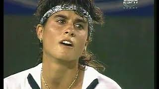 1993 Australian Open Quarterfinal  Gabriela Sabatini vs Mary Pierce ENG [upl. by Hesoj]