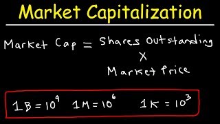 Market Capitalization of Stocks [upl. by Llenrev]