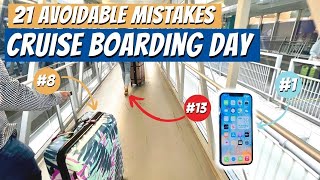 The 21 Cruise Boarding Day Mistakes Youre Still Making [upl. by Ja]