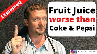 Fruit Juices WORSE than Soft Drinks Here’s Why [upl. by Fleurette]