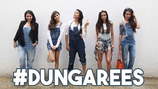 5 Ways To Wear Dungarees [upl. by Iffar]