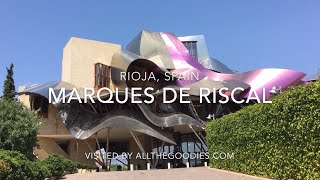 Marques de Riscal Hotel Rioja Spain by Frank Gehry  allthegoodiescom [upl. by Arriat314]