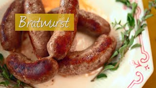 How to make homemade bratwurst [upl. by Ecnerat]