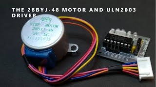 28BYJ48 Stepper Motor and ULN2003 Driver Intro [upl. by Imogene]