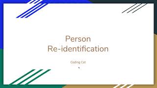 Deep Person Reidentification Introduction [upl. by Durware]