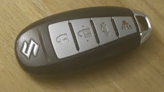 Suzuki Key Fob Battery Replacement  EASY DIY [upl. by Narol838]