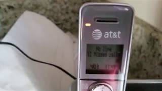 ATampT CORDLESS PHONE  NO LINE  ISSUE RESOLVED [upl. by Emily]