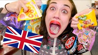 AMERICAN EATS BRITISH TREATS AND SWEETS [upl. by Nyram]