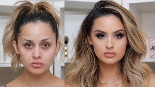 FULL COVERAGE GLAM MAKEUP TUTORIAL [upl. by Amir]