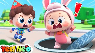 Lets Jump Safety  Safety Rescue Team  Safety Rules  Nursery Rhymes amp Kids Songs  Yes Neo [upl. by Parthena]