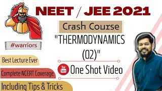 crash course  neet । jeemain । 2021 । Thermodynamics 2।tricks [upl. by Crissie368]