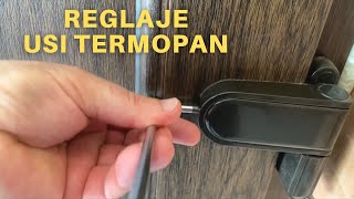 Sfaturi reglaje usi termopan [upl. by Ciardap]