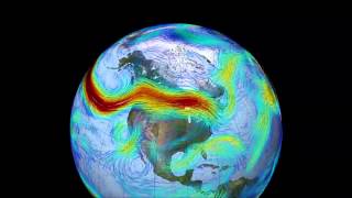 NASA Jet Stream Animation [upl. by Hardy]