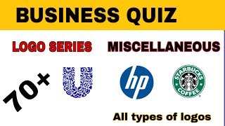 LOGO QUIZ  BUSINESS QUIZ  ALL QUIZ COMPETITION [upl. by Amaty837]