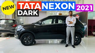 2021 Tata Nexon Dark Edition review  Tata Nexon XZ O with sunroof  Interior amp Exterior CarQuest [upl. by Vastha]