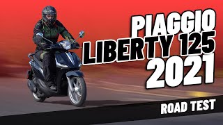 Euro 5 Piaggio Liberty 125cc  Road Test Review [upl. by Mcintyre]