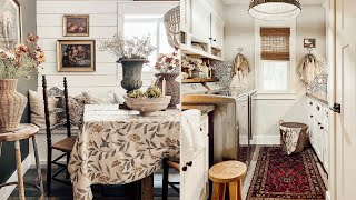 Stunning Antique Farmhouse Style Home Tour  Pine Bend Home Tour [upl. by Jamnis]