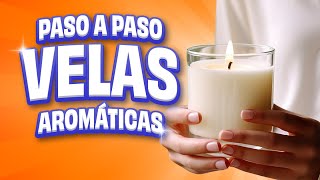 Cómo hacer velas aromáticas caseras con POCO dinero [upl. by Ardnaid714]