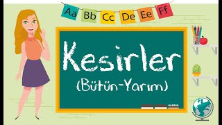 1 Sınıf  Kesirler BütünYarım [upl. by Jenelle]