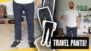 11 Excellent Travel Pants Reviewed [upl. by Retsevlys]