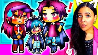 Parents For A Week 👪 Gacha Life Mini Movie Love Story Reaction [upl. by Atilehs]