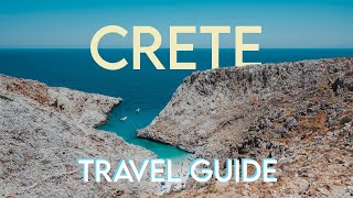 HOW TO TRAVEL CRETE  Best Beaches And Places  GREECE TRAVEL GUIDE [upl. by Conner]