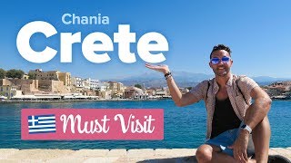 This is CHANIA CRETE 🇬🇷 Is it the Best city in Greece What to do in Crete [upl. by Babbette]