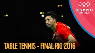 Mens Singles Table Tennis Final  Full Match  Rio 2016 Replays [upl. by Anallise]