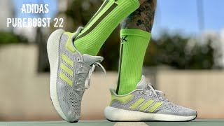 REVIEW 138 ADIDAS PUREBOOST 22 [upl. by Annwahs]