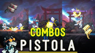 Combos de Pistola  BRAWLHALLA [upl. by Epilihp497]