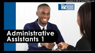 Administrative Assistant Interview [upl. by Aneerbas]