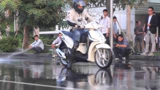 Piaggio Liberty 125 ABS test [upl. by Yroc]