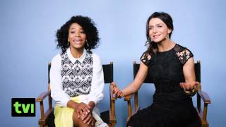 Greys Anatomy 2015 Caterina Scorsone Kelly McCreary TCA [upl. by Sulokcin]