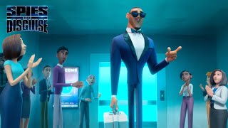 Spies in Disguise  “Entrance” Clip  20th Century Fox [upl. by Aikrahs]