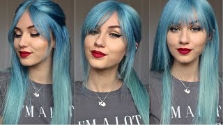 How to Cut 3 Different Bangs  ft DonaloveHair [upl. by Wixted]