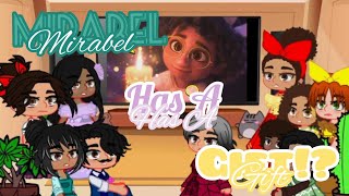 Encanto Reacts To Mirabels REAL Gift ✨Credits in the description✨ [upl. by Habas]