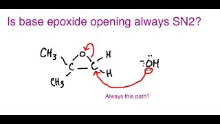 Base Catalyzed Epoxide Opening [upl. by Naujek208]