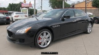 2014 Maserati Quattroporte GTS Start Up Exhaust and In Depth Review [upl. by Eissert]