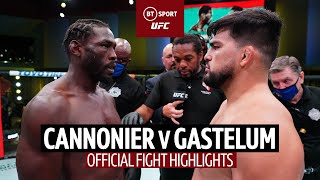 Jared Cannonier v Kelvin Gastelum  UFC Fight Highlights [upl. by Yanffit]