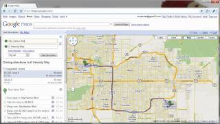 Google Maps Point A To Point B Directions [upl. by Bate]