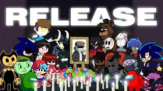 “RELEASE” But Everyone Sings It  FNF Animation [upl. by Lea926]