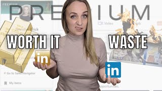 Is LinkedIn Premium Worth It THE TRUTH [upl. by Suolevram]