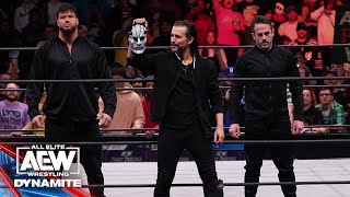 Sympathy for the Devil Adam Cole addresses his actions at Worlds End  1324 AEW Dynamite [upl. by Yatzeck]